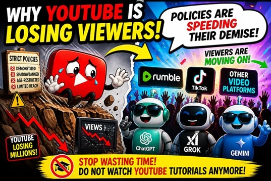 Bas Boon Says YouTube Is Loosing Vieuwers