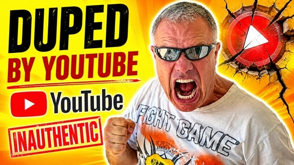 Duped by YouTube Bas Boon Says Thumbnail - Copy