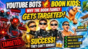 Thai Boon Kids facing targeted YouTube algorithms and Google discrimination against authentic family content.